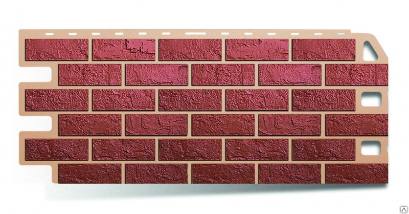 Кирпич красный